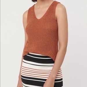 NWT Loft Double V Sweater Tank